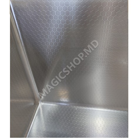 Раковина Backer PVD Duo Sink 750-41047 Nano Black / Titan Grey + корзина, дозатор мыла, сифон